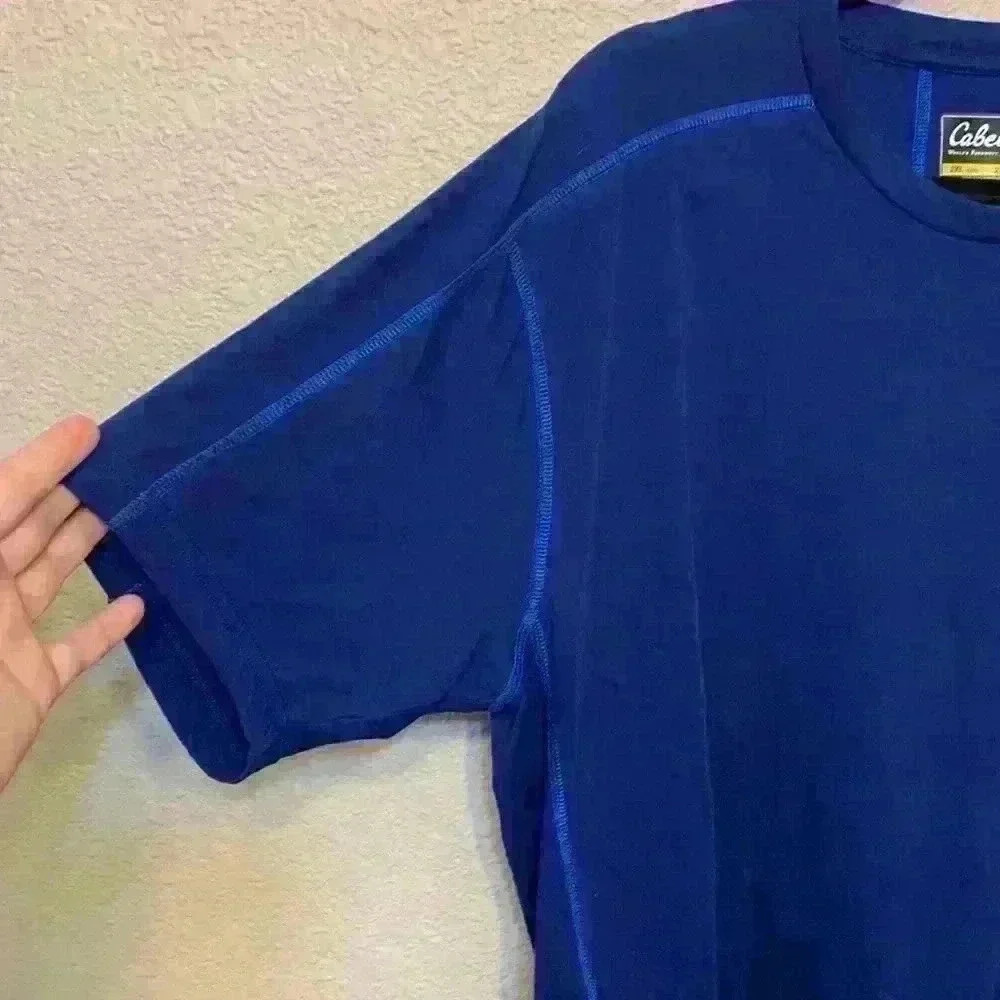 Cabelas Dri release men’s shirt sz 2xl activewear athleisure outdoor hiking flaw - Picture 2 of 10